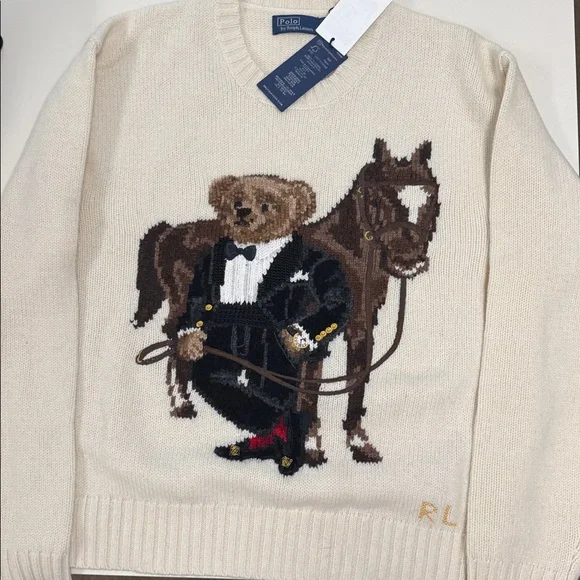 Polo Ralph Lauren
Women's Bear Horse Crewneck Sweater - Picture 3 of 4